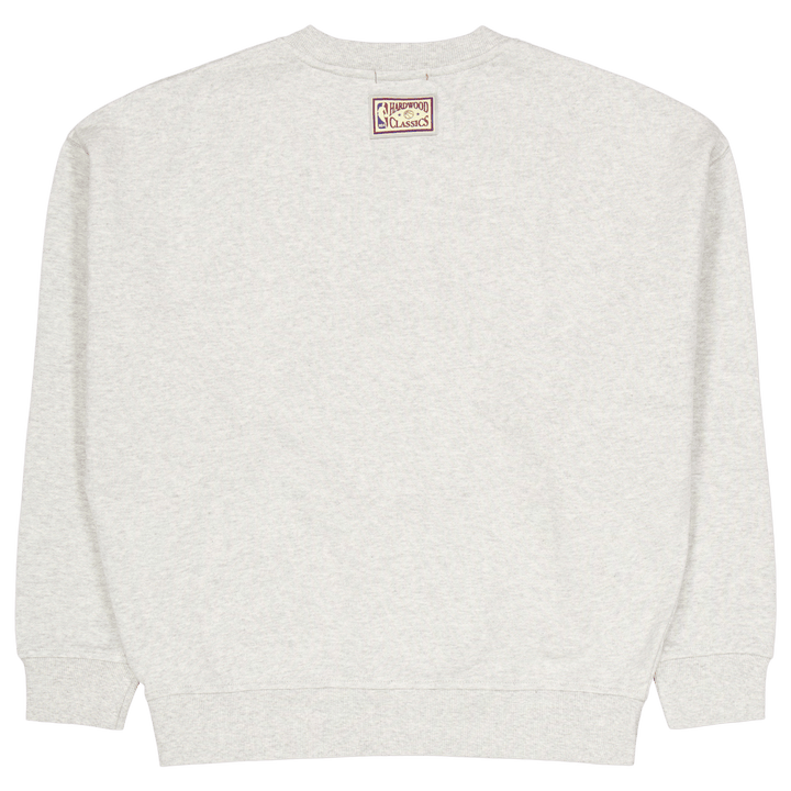 Knicks Womens Logo Lt Crew 3.0 Grey Heather