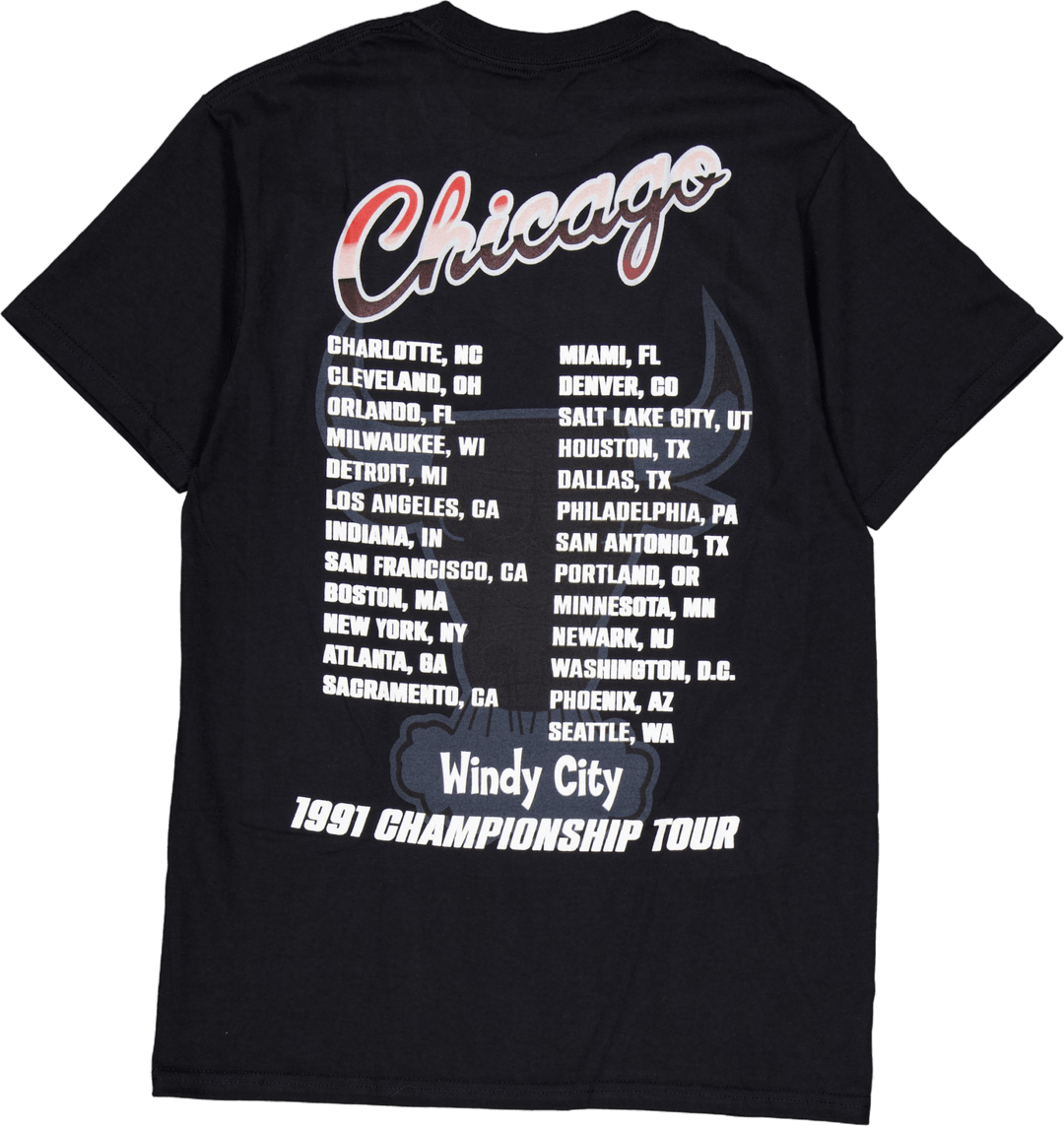 Bulls Rock On Tour Ss Tee Hwc Schwarz