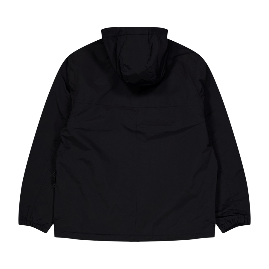 Windbreaker Pullover Black / White