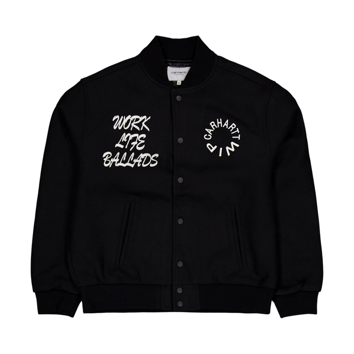 Bomber Work Varsity nero