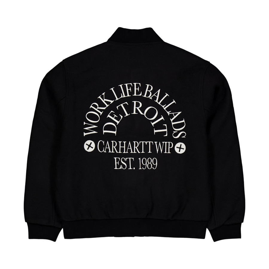 Bomber Work Varsity nero