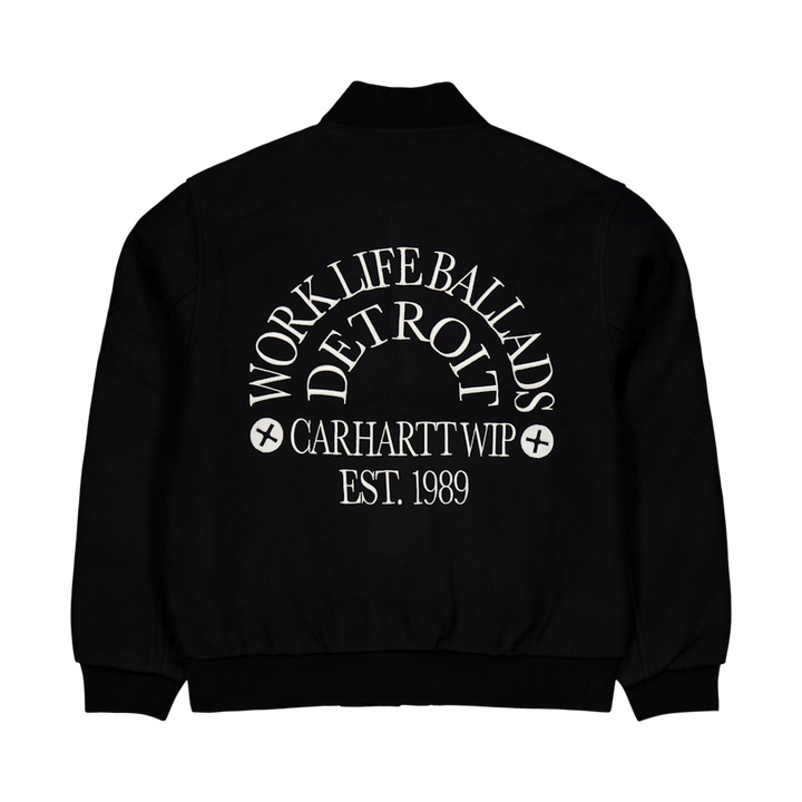 Bomber Work Varsity nero