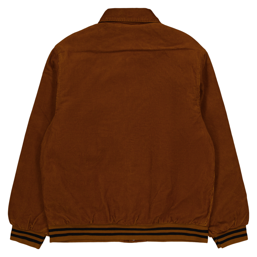 Bunda Rugged Letterman Deep H Brown / Black