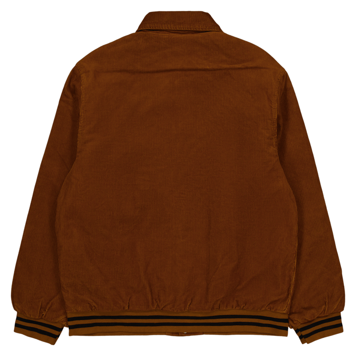Bunda Rugged Letterman Deep H Brown / Black