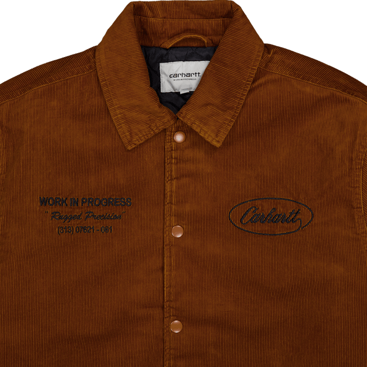 Bunda Rugged Letterman Deep H Brown / Black