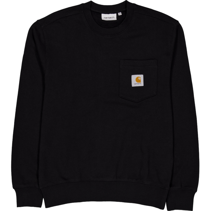 Pocket Sweat Black