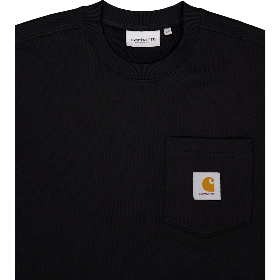 Pocket Sweat Black