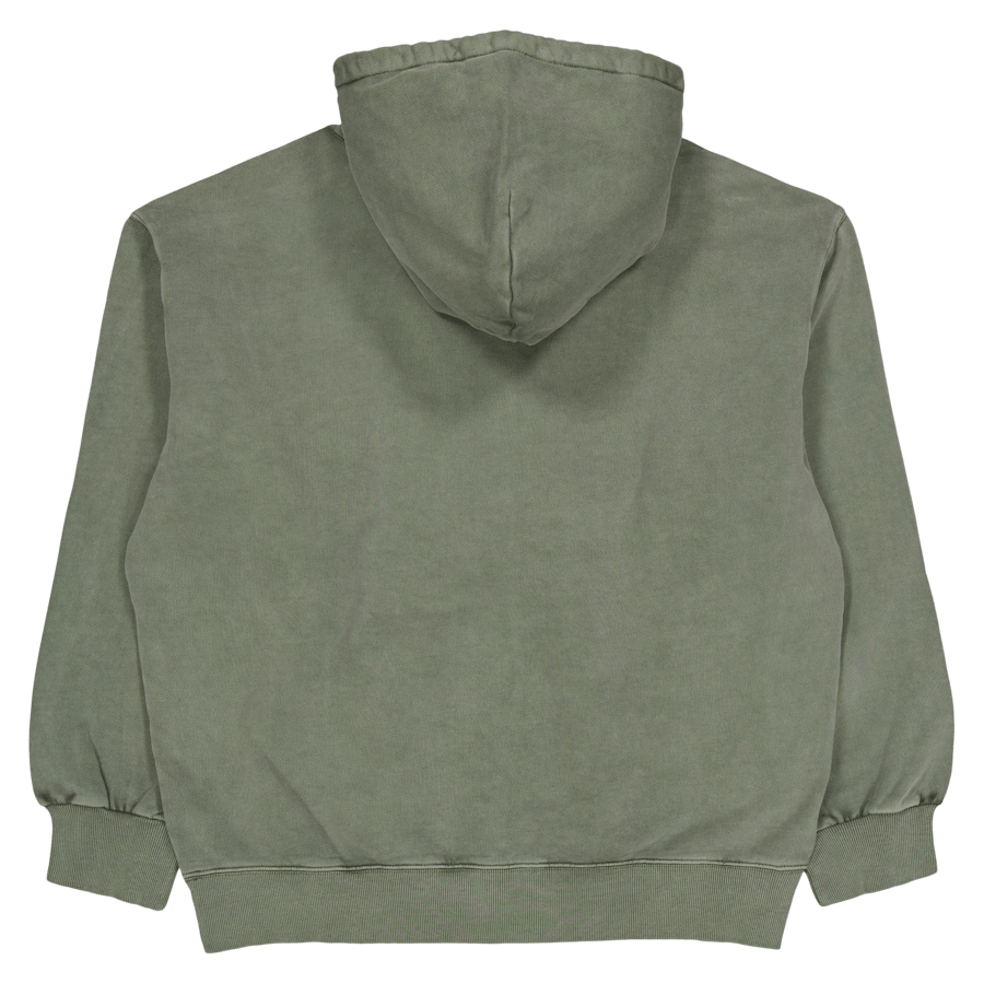 Hooded Vista Sweat Smoke Green