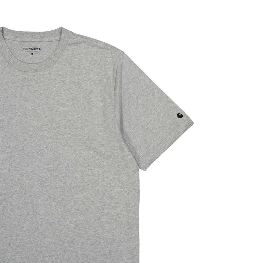 S/s Base T-shirt Grey Heather / Black