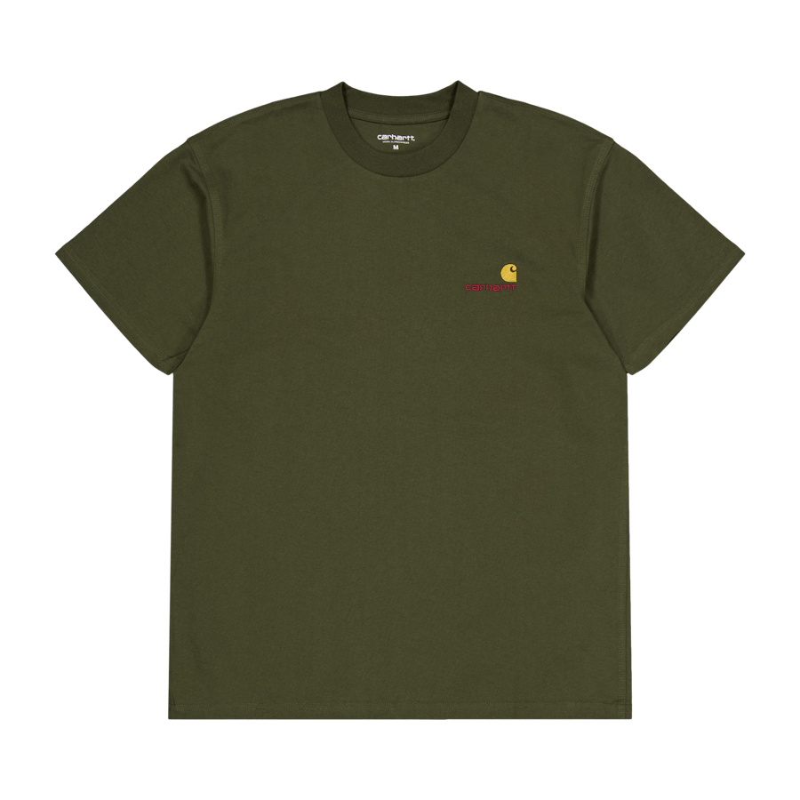S/s American Script T-shirt Plant