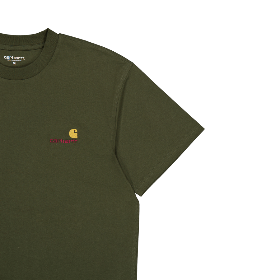 S/s American Script T-shirt Plant