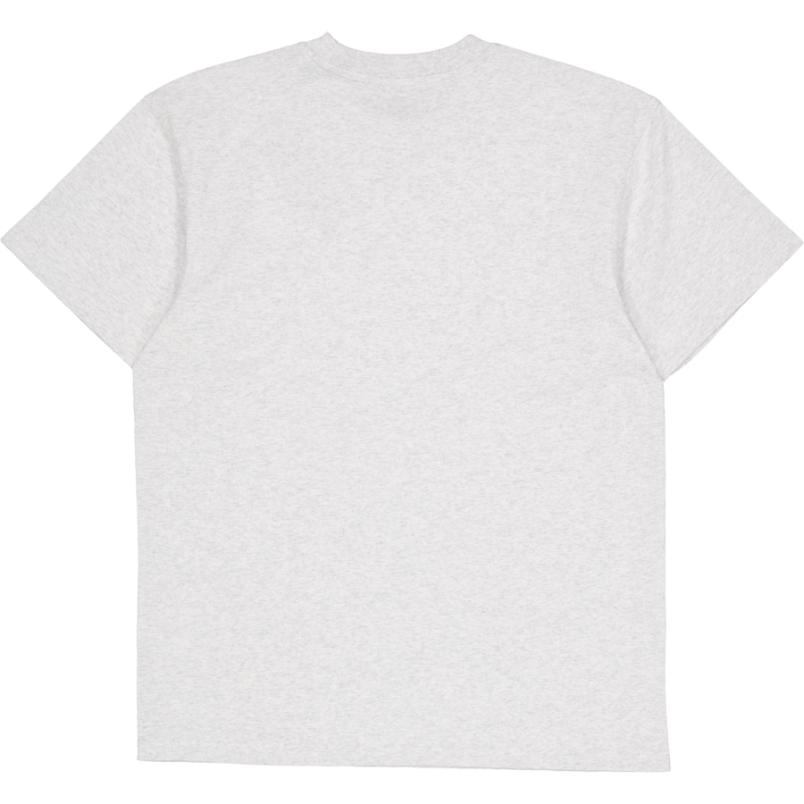 S/s American Script T-shirt Ash Heather