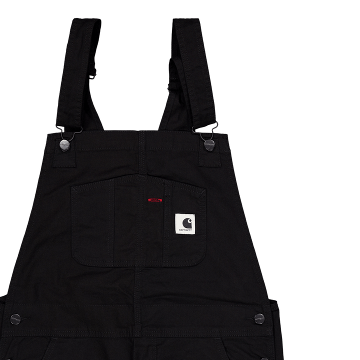 W' Bib Overall Straight Black