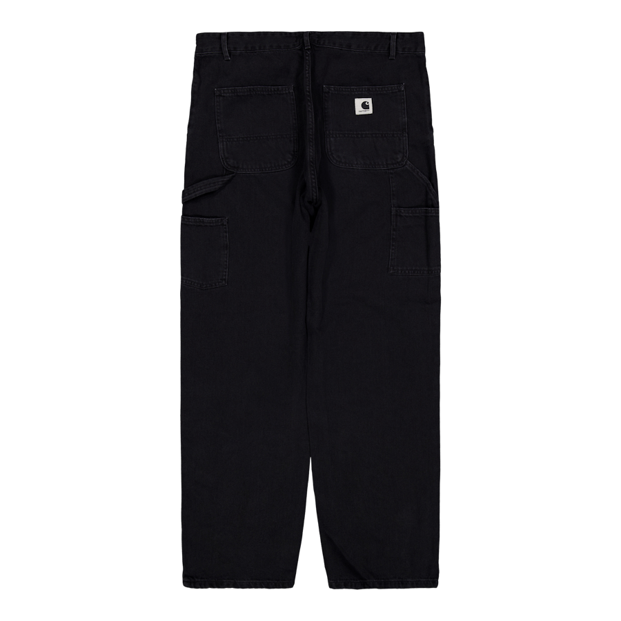 W' Pierce Pant Straight Schwarz