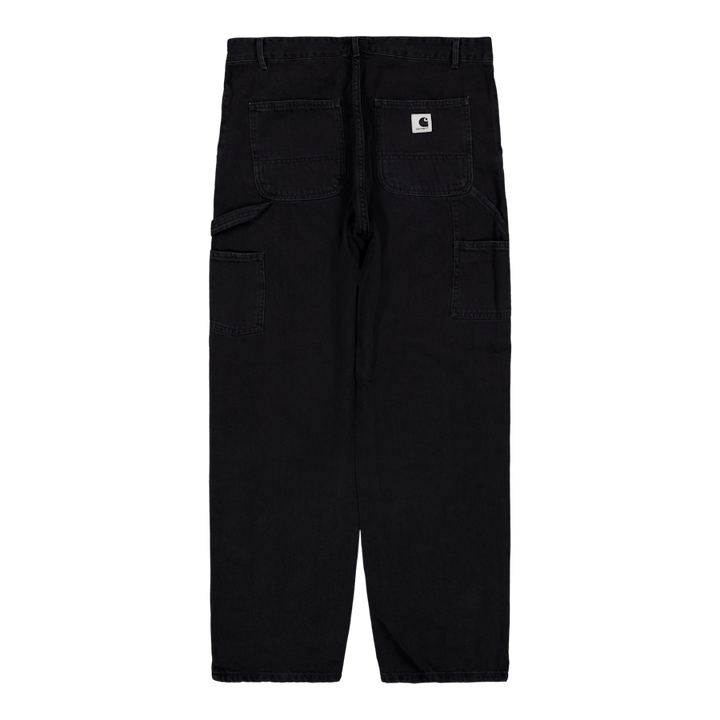 W' Pierce Pant Straight Schwarz