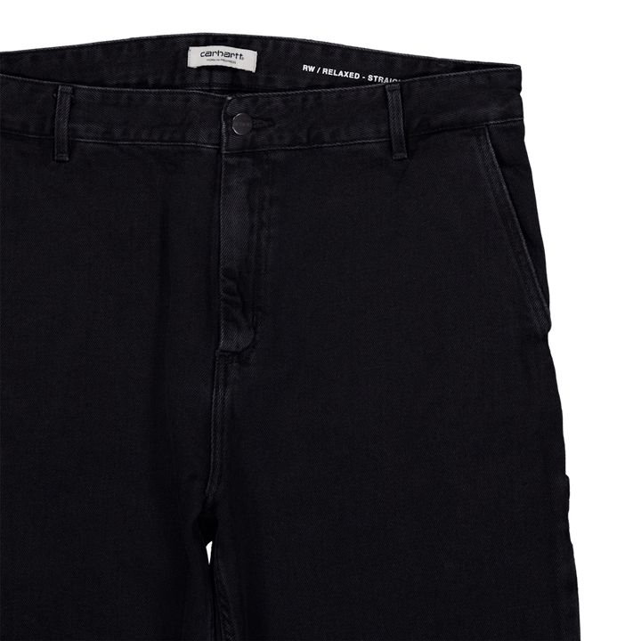 W' Pierce Pant Straight Schwarz