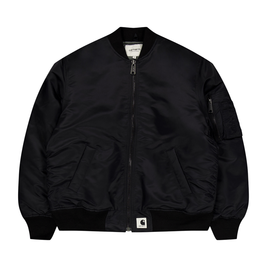 W' Olten Bomber Black / Smoke Green