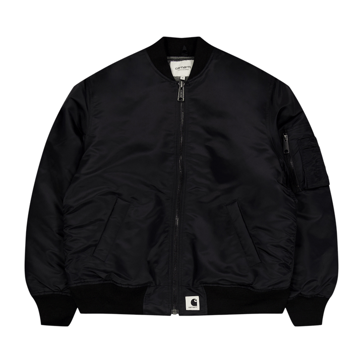 W' Olten Bomber Black / Smoke Green