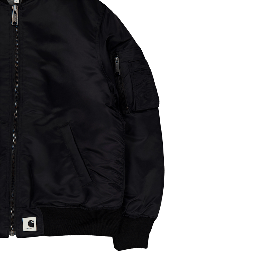 W' Olten Bomber Black / Smoke Green