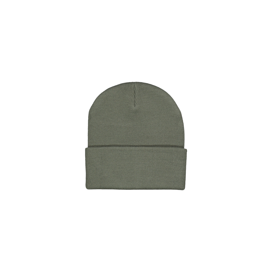 Short Watch Hat Smoke Green