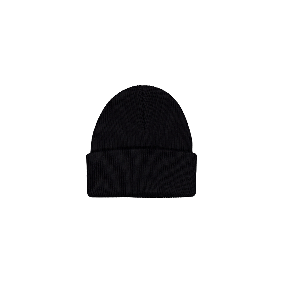 Heart Beanie Black