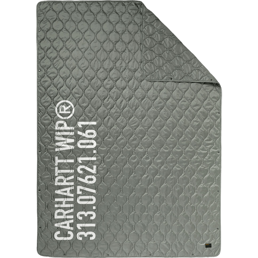 Tour Quilted Blanket Smoke Green / Reflective