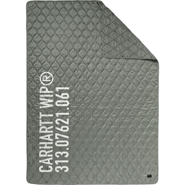 Tour Quilted Blanket Smoke Green / Reflective