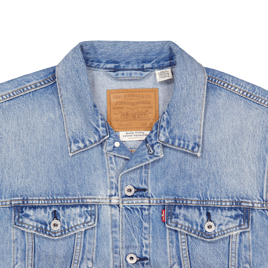 Relaxed Trucker Vest Med Indig Kentucky Blue Vest