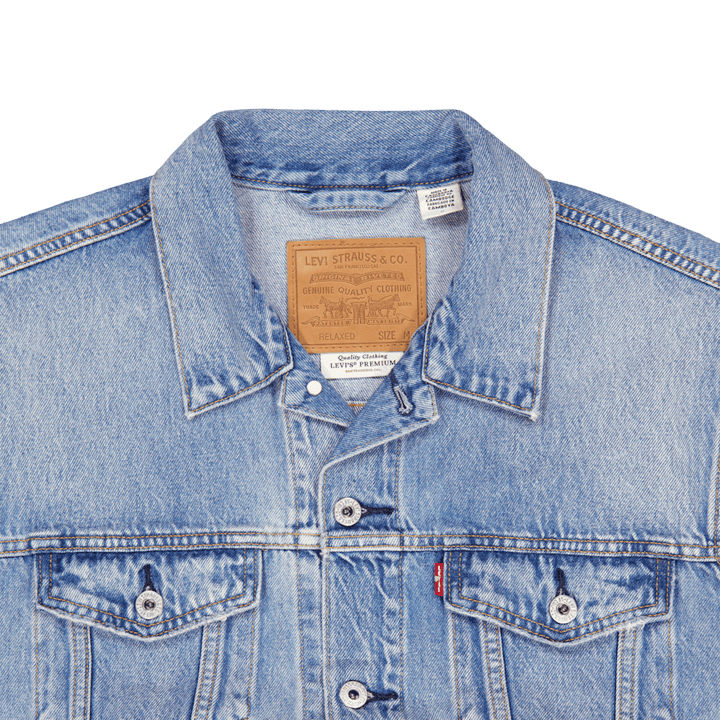 Relaxed Trucker Vest Med Indig Kentucky Blue Vest