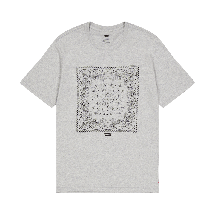 Graafiline Crewneck Tee Greys Bandana Bw Mhg Mhg
