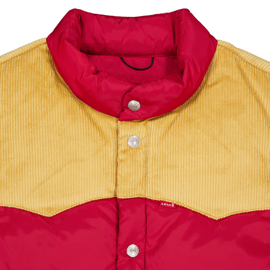 Western Super Puffer Vst Reds rütmiline punane