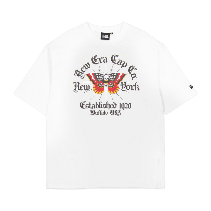 Ne Graphic Os Tee Newera Whiblk