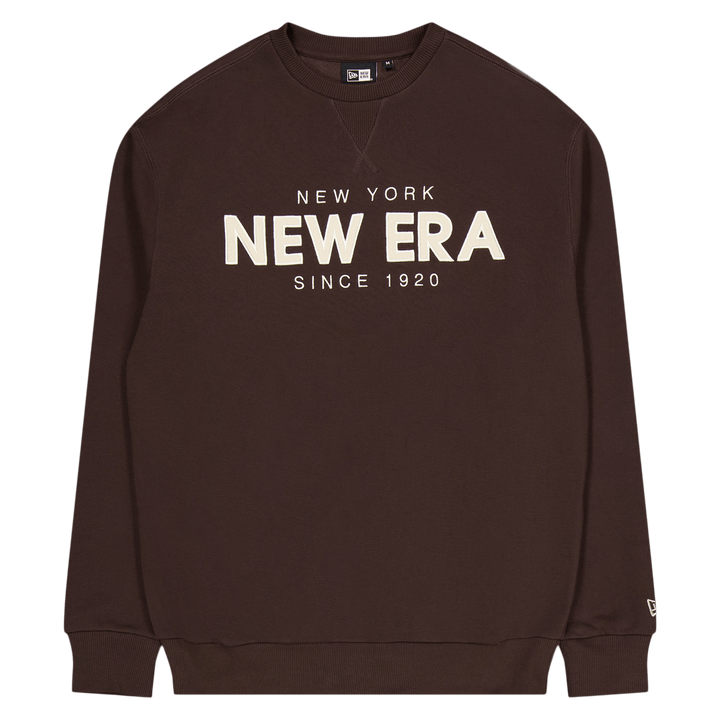 Ne Wordmark Girocollo Newera Brsofw