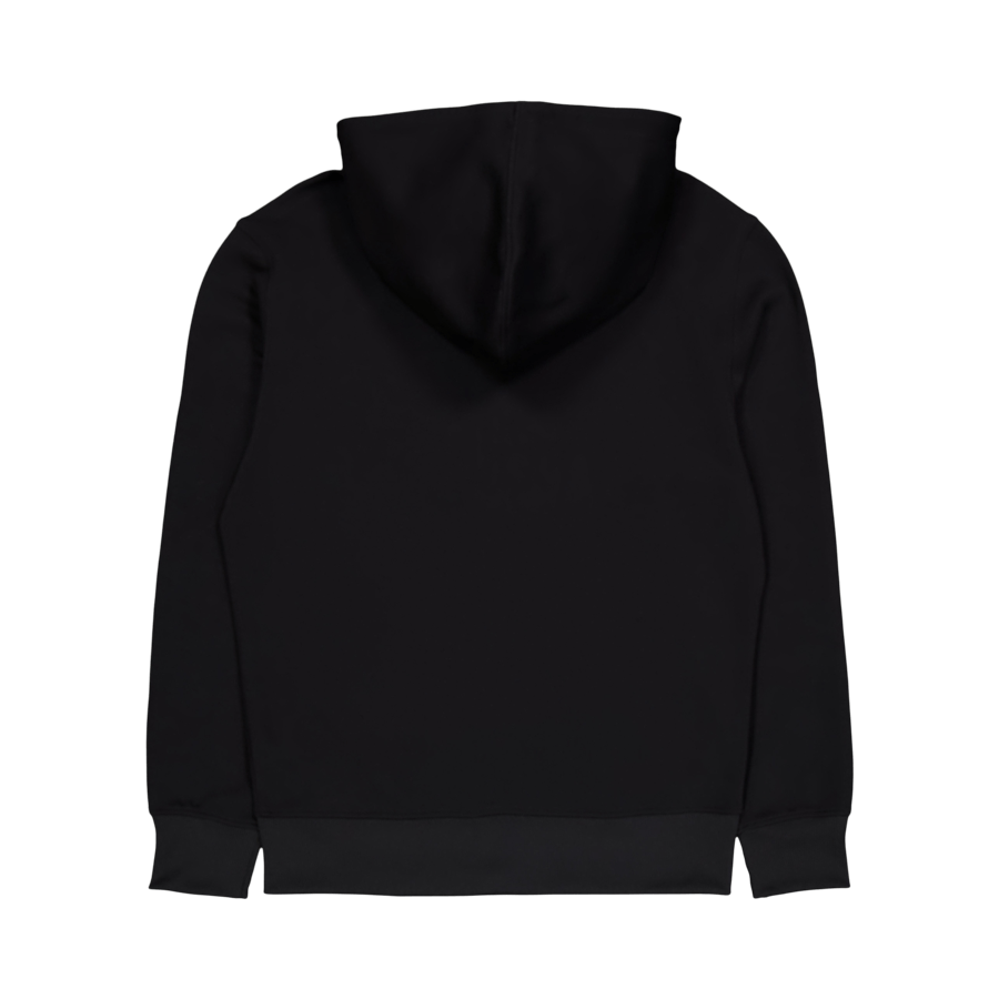 Mix Media Zip Through Hoodie Beh