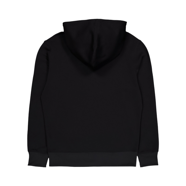 Mix Media Zip Through Hoodie Beh