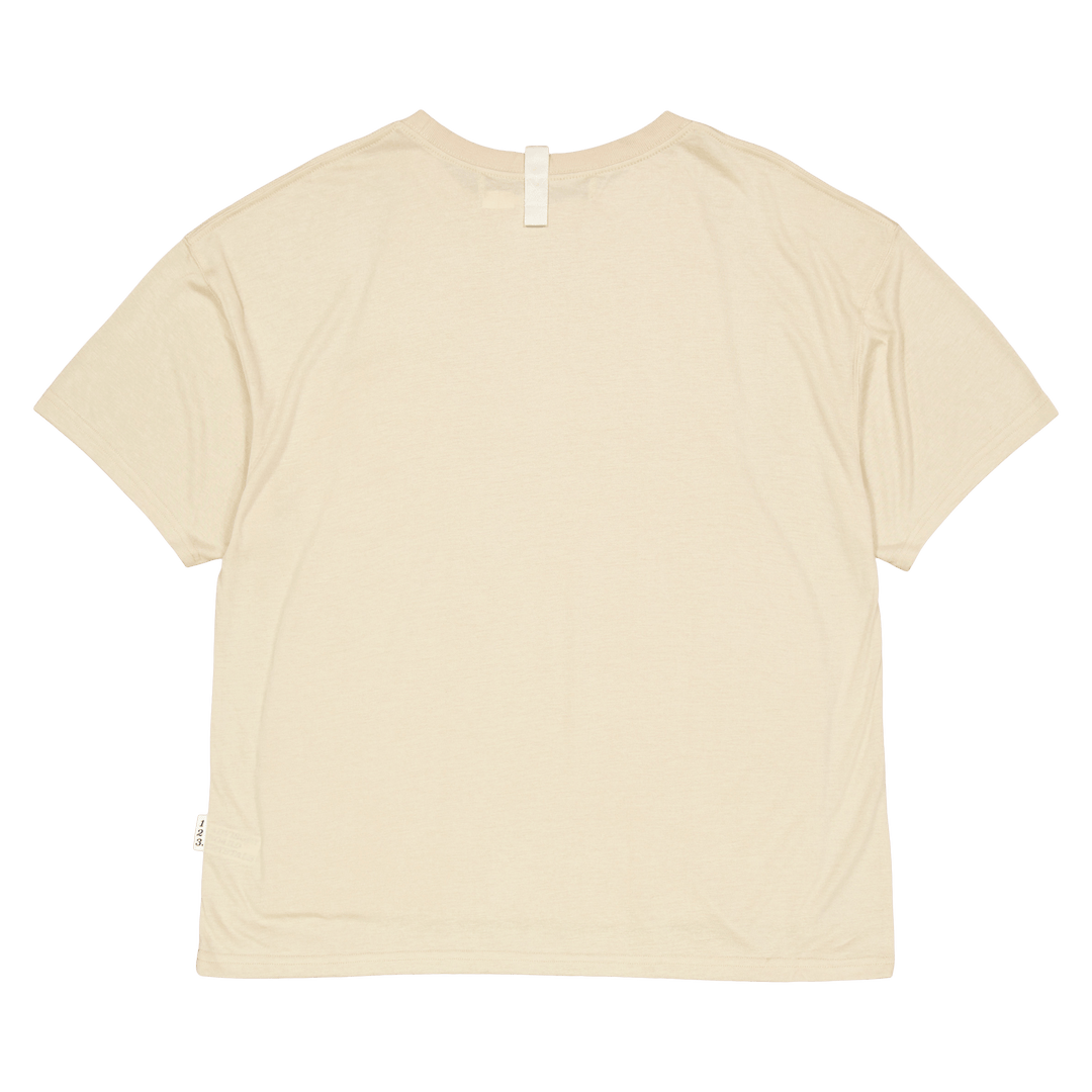 Abc. 123. Lightweight Short Sl Ecru