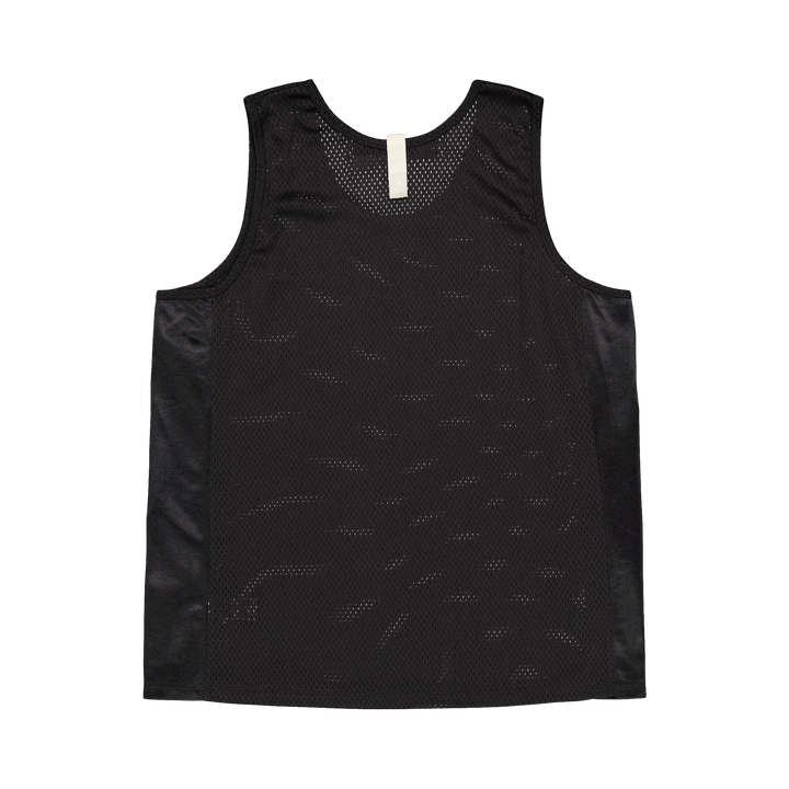 Abc. 123. Mesh Satin Tank Top Schwarz