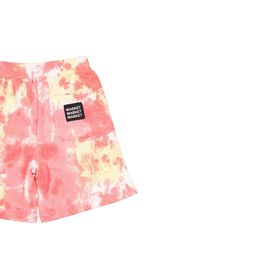 Smiley Look At The Bright Side Pink Tie-dye