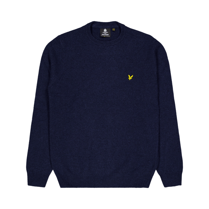 Lyle & Scott Crew Neck Lambswool Blend Jump