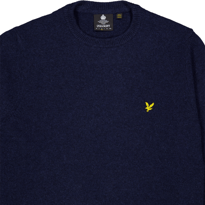 Lyle & Scott Crew Neck Lambswool Blend Jump