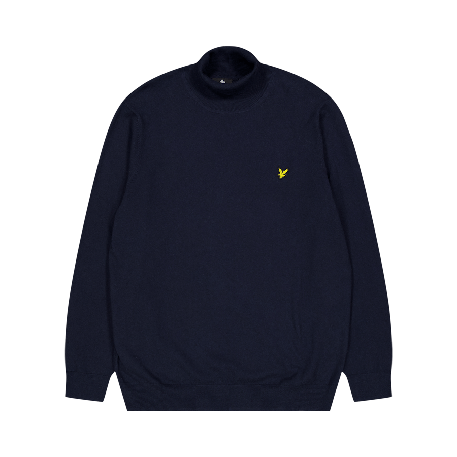 Roll Neck Jumper Navy