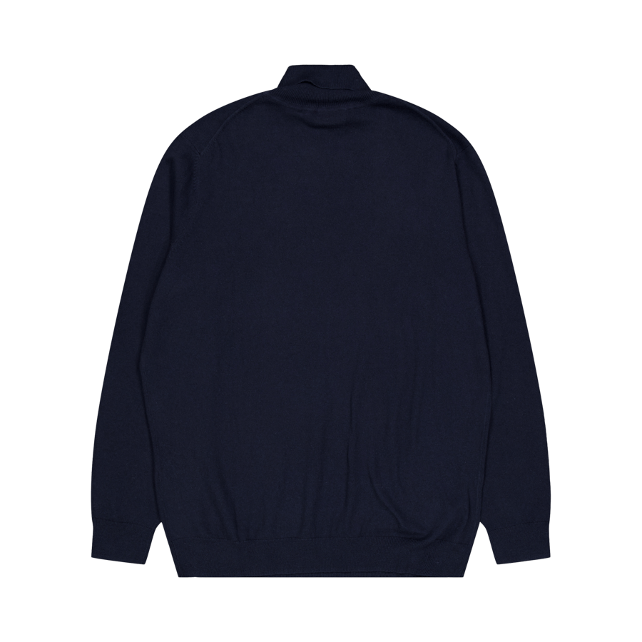 Roll Neck Jumper Navy
