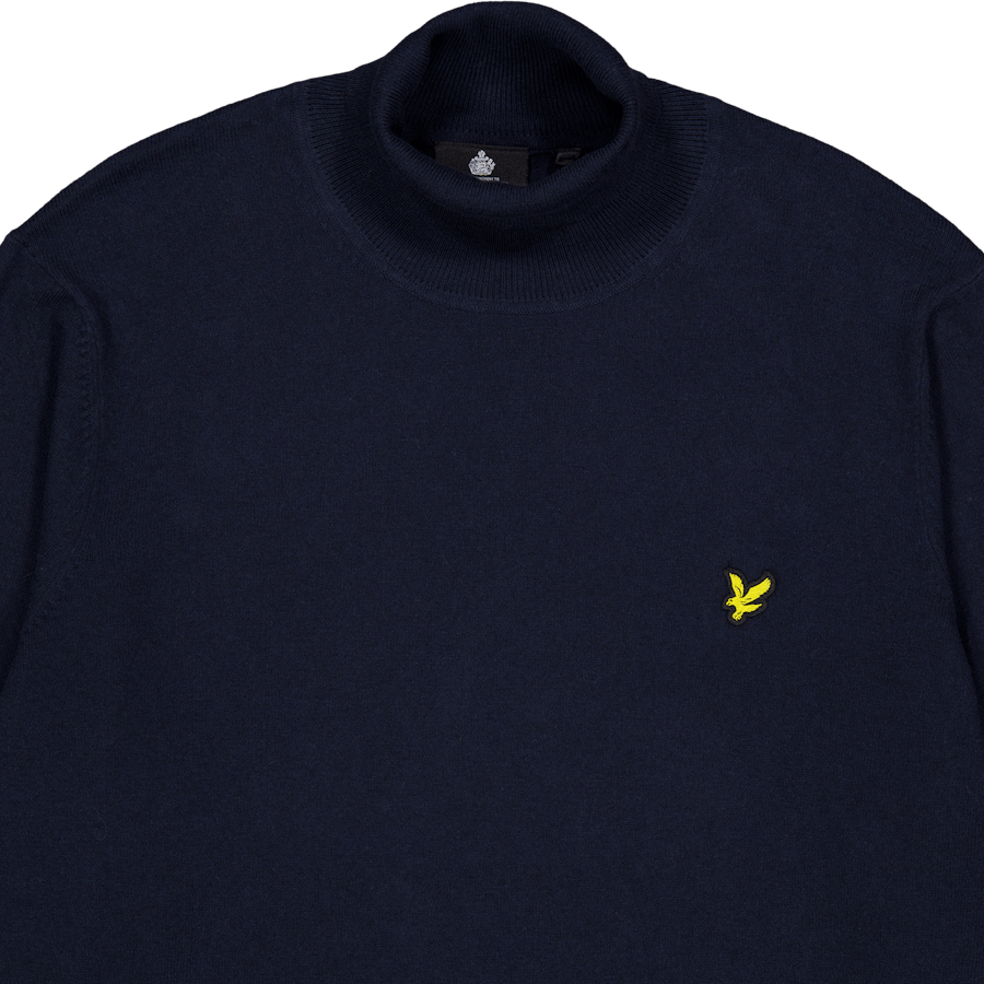 Roll Neck Jumper Navy