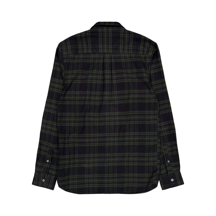 Check Flannel Shirt W995 Mountain Moss