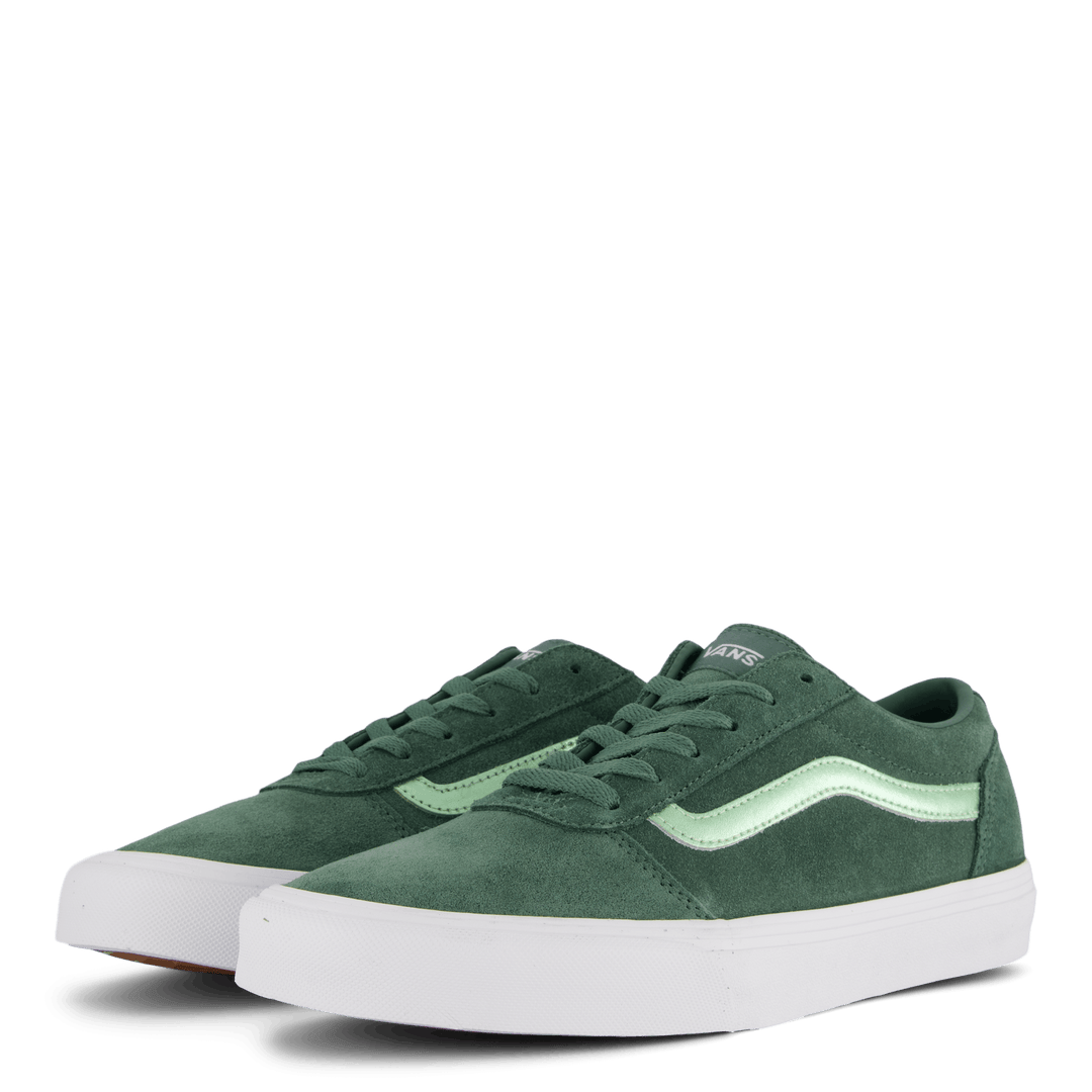 Wm Ward Metallic Suede Duck Green