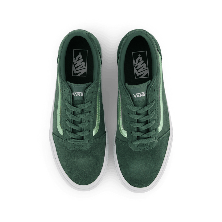Wm Ward Metallic Suede Duck Green