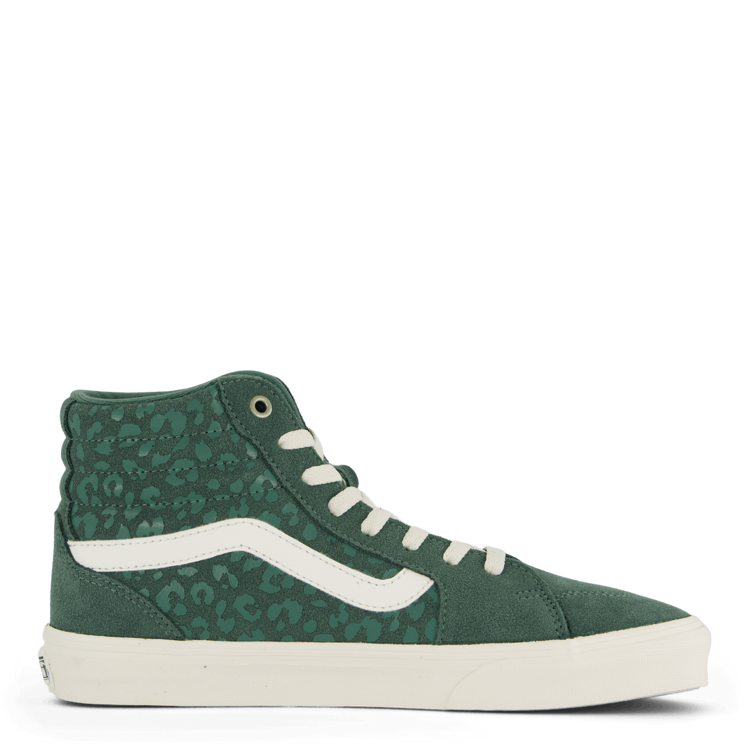 Wm Filmore Hi Suede Animal Duck Green