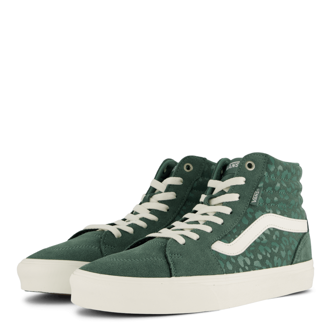 Wm Filmore Hi Suede Animal Duck Green