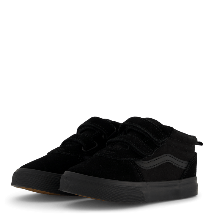 Td Ward Mid V (semiš/plátno) Black/black