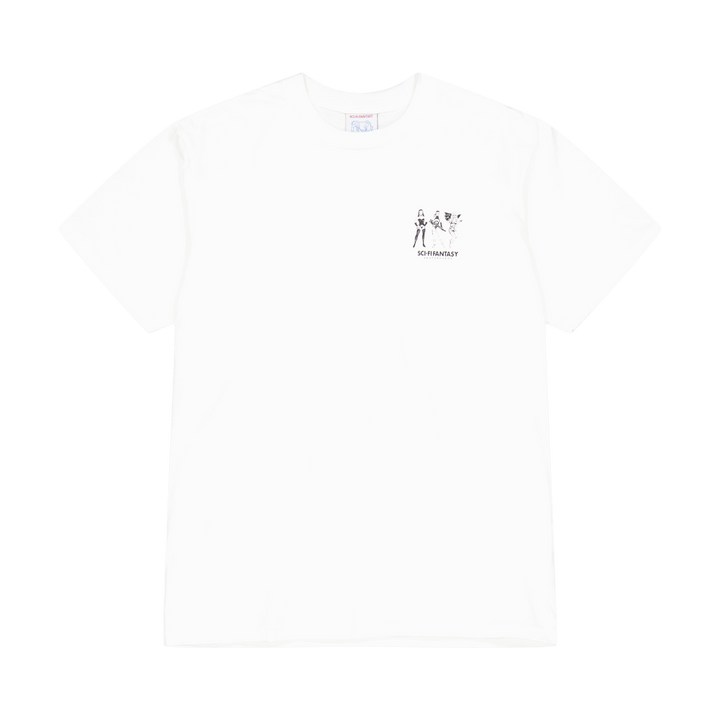 T-shirt Macho Girls blanc